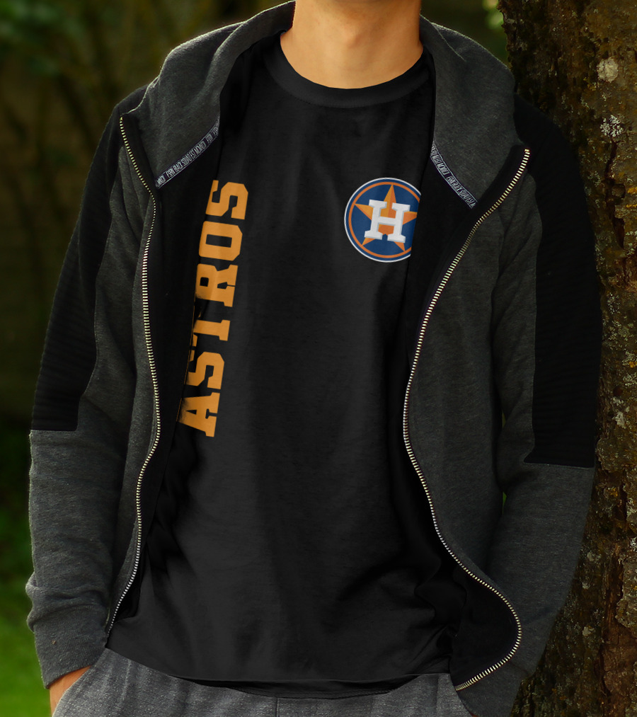 Astros Houston Logo Vertical T-Shirt