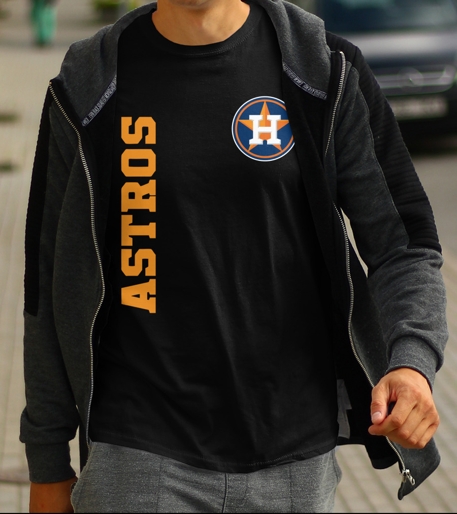 Astros Houston Logo Vertical T-Shirt