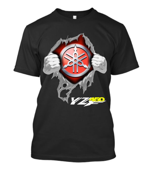 Yamaha Emblem Yz450 Dynamic Burst T-Shirt