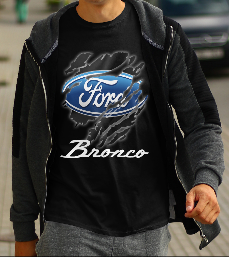 Ford Bronco Claw Mark Logo T-Shirt