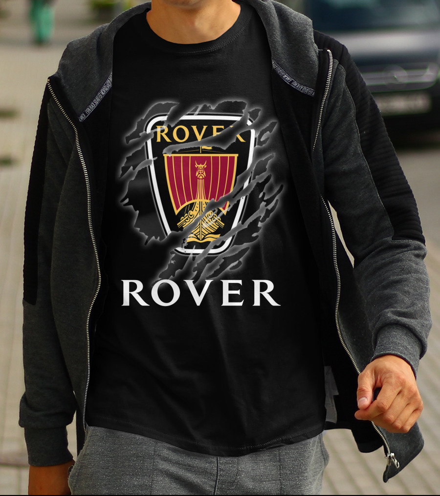 Rover Shield Emblem Claw Marks Rover12 T-Shirt