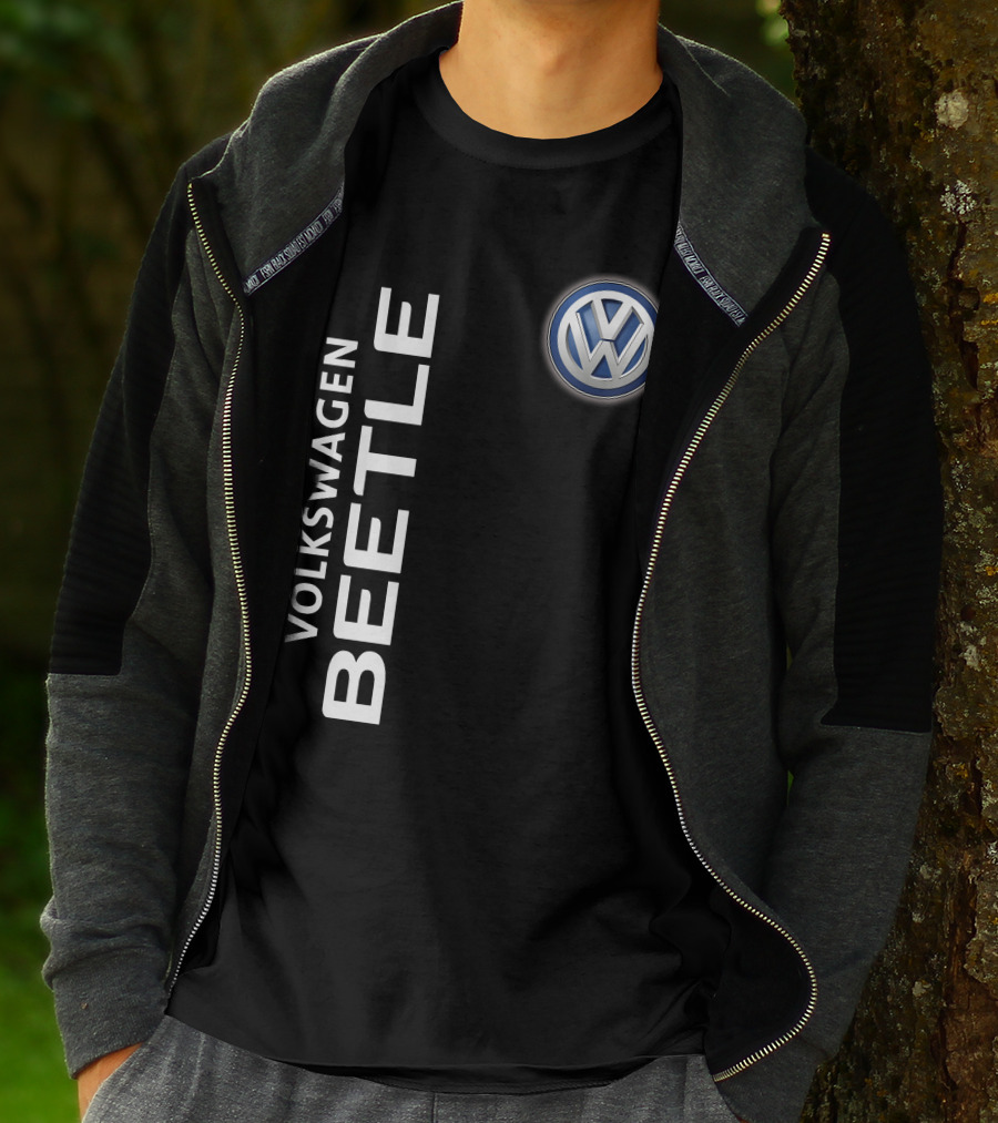 Volkswagen Beetle Vw Logo Classic Car T-Shirt