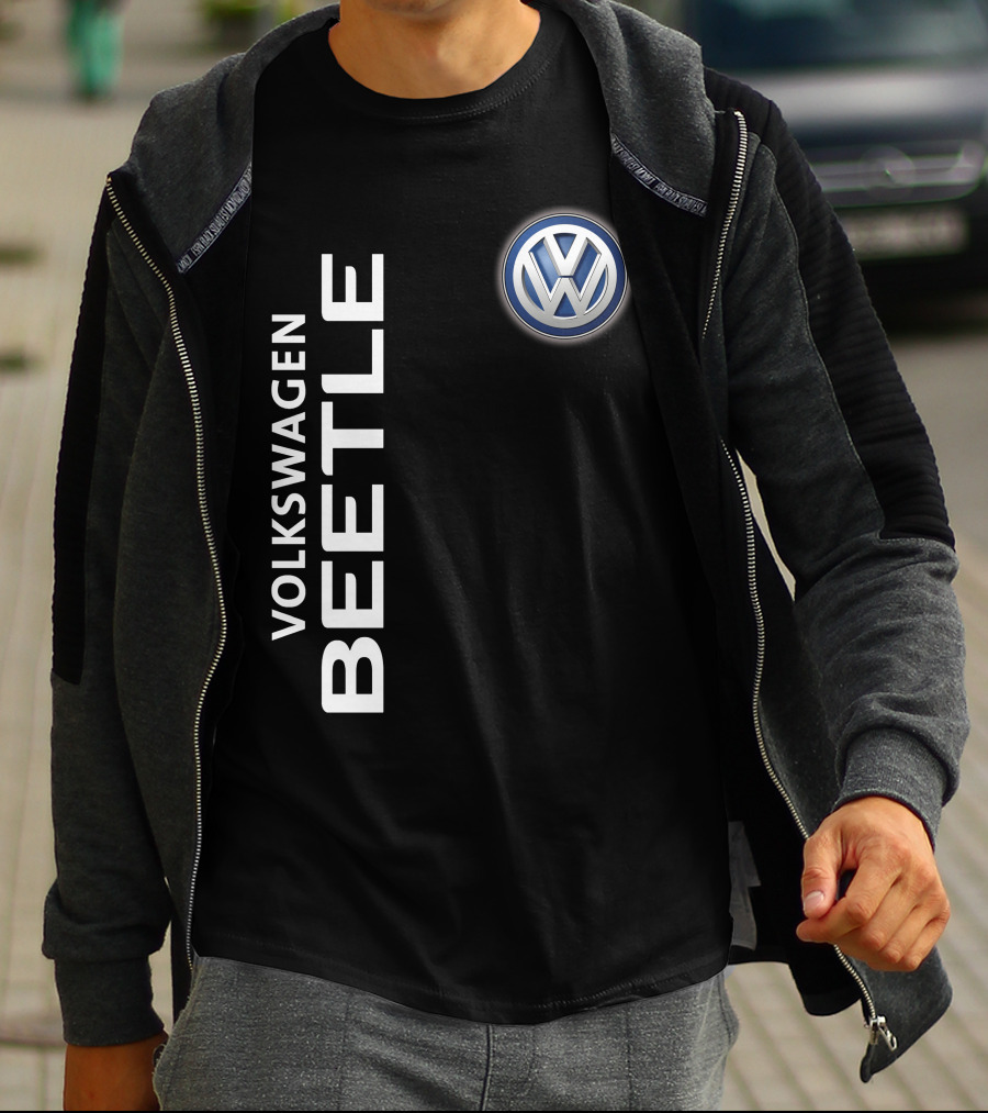 Volkswagen Beetle Vw Logo Classic Car T-Shirt