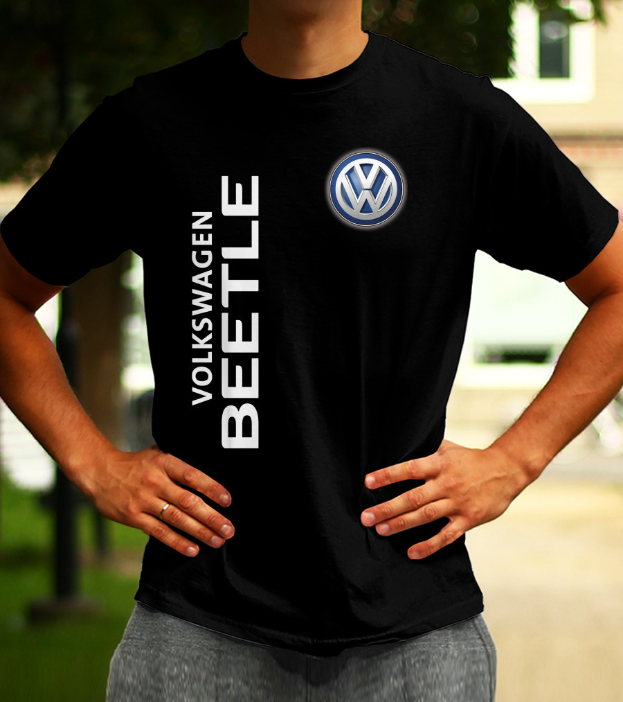 Volkswagen Beetle Vw Logo Classic Car T-Shirt