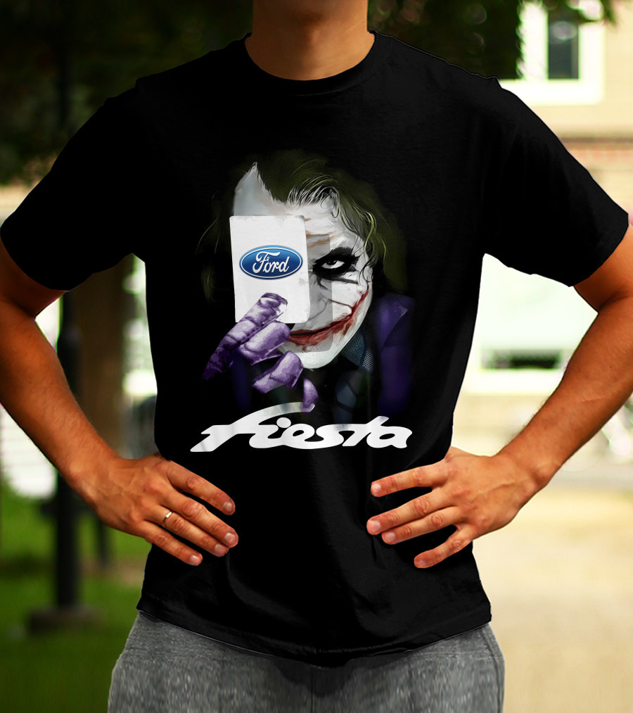 Joker Ford Fiesta Card Joker Face T-Shirt