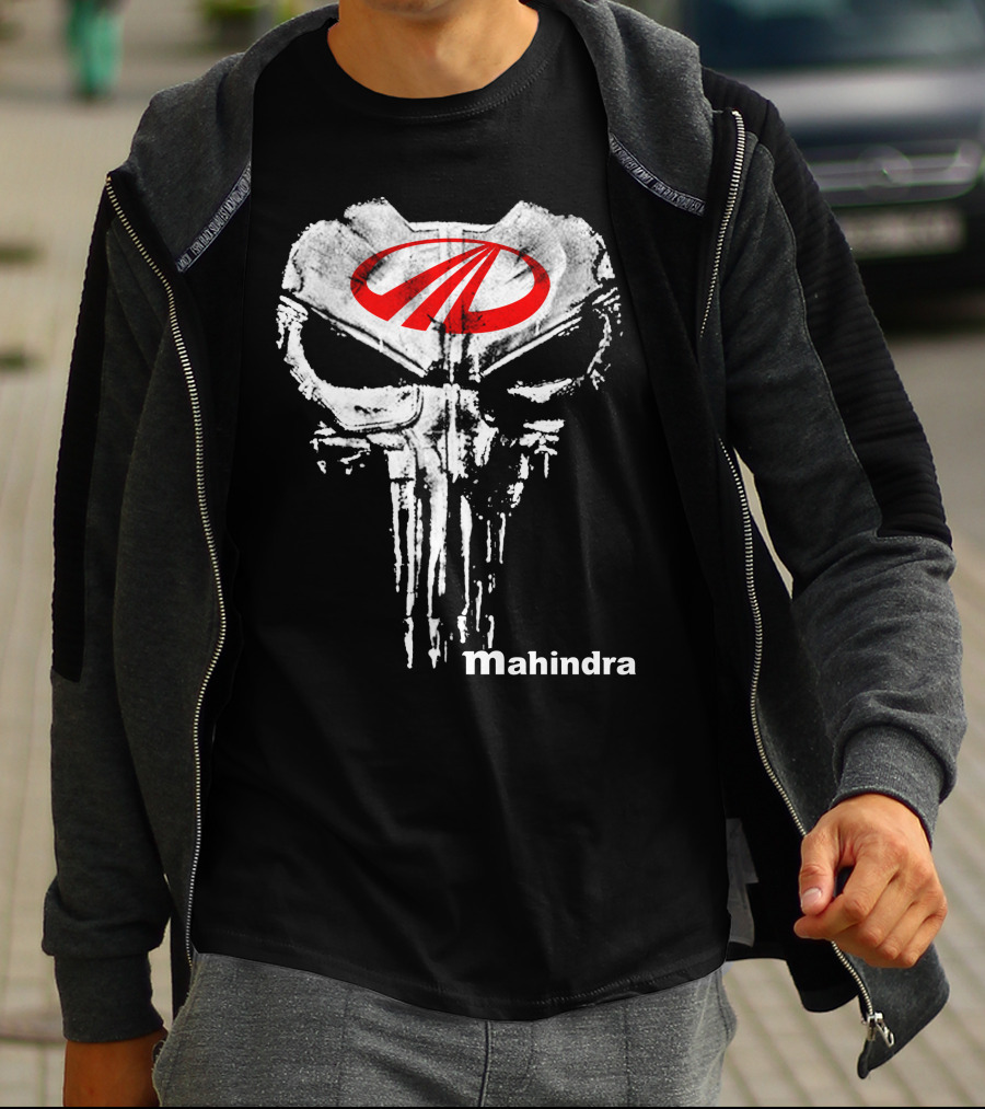 Mahindra Punisher Skull T-Shirt