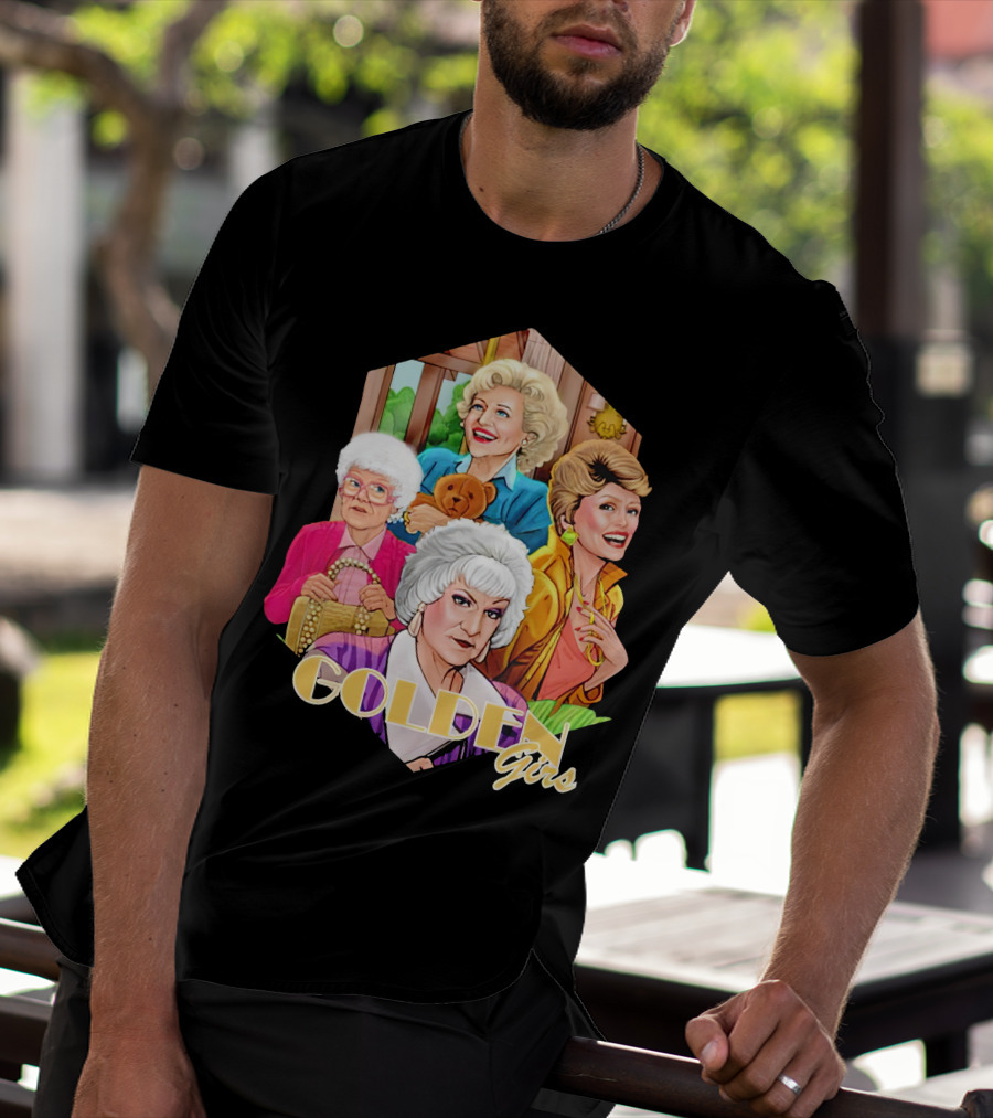 Golden Girls Iconic TV Show Characters T-Shirt