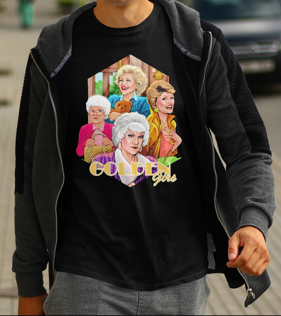 Golden Girls Iconic TV Show Characters T-Shirt
