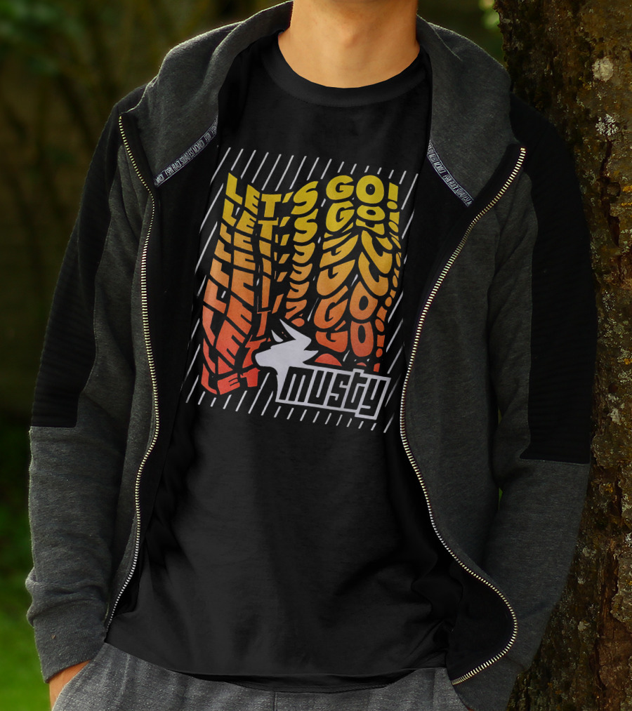 LET'S GO Musty T-Shirt