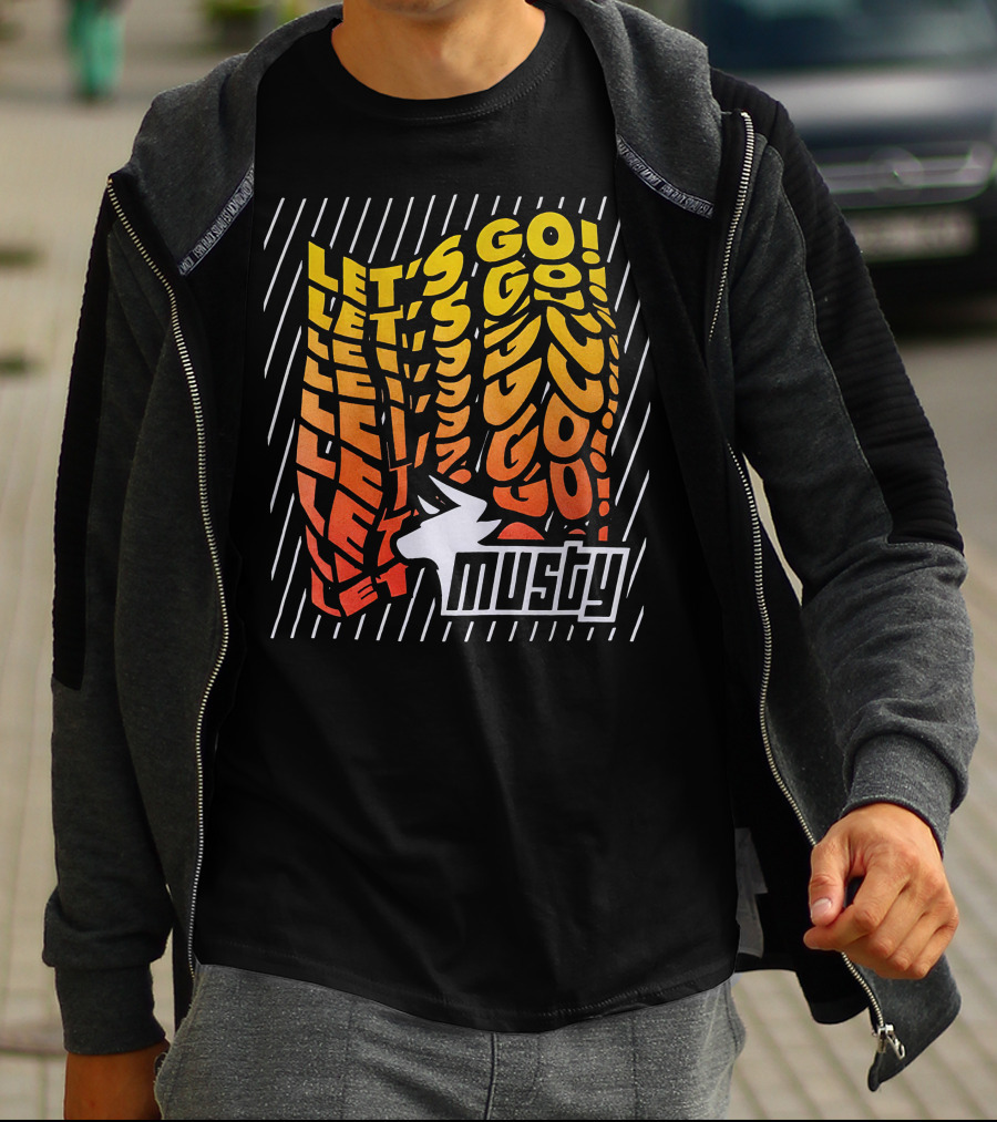 LET'S GO Musty T-Shirt