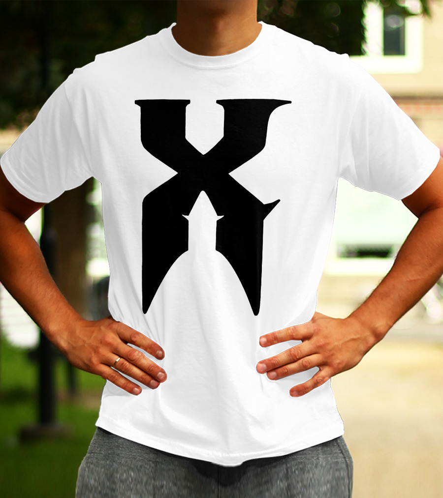 DMX Stylized Iconic Letter T-Shirt