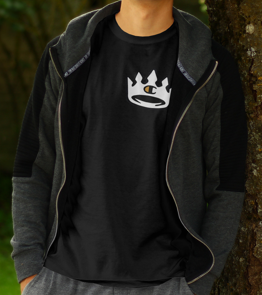 OTK Merchs Crown Logo Champion Collab T-Shirt