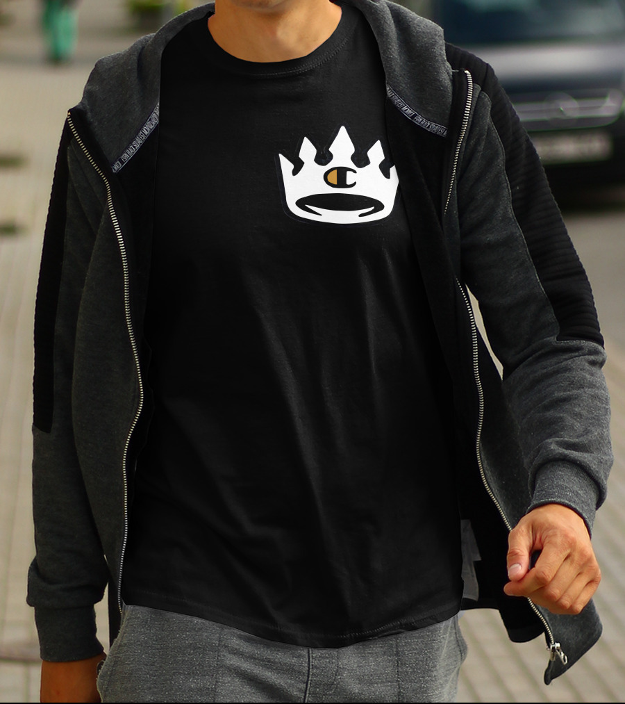 OTK Merchs Crown Logo Champion Collab T-Shirt
