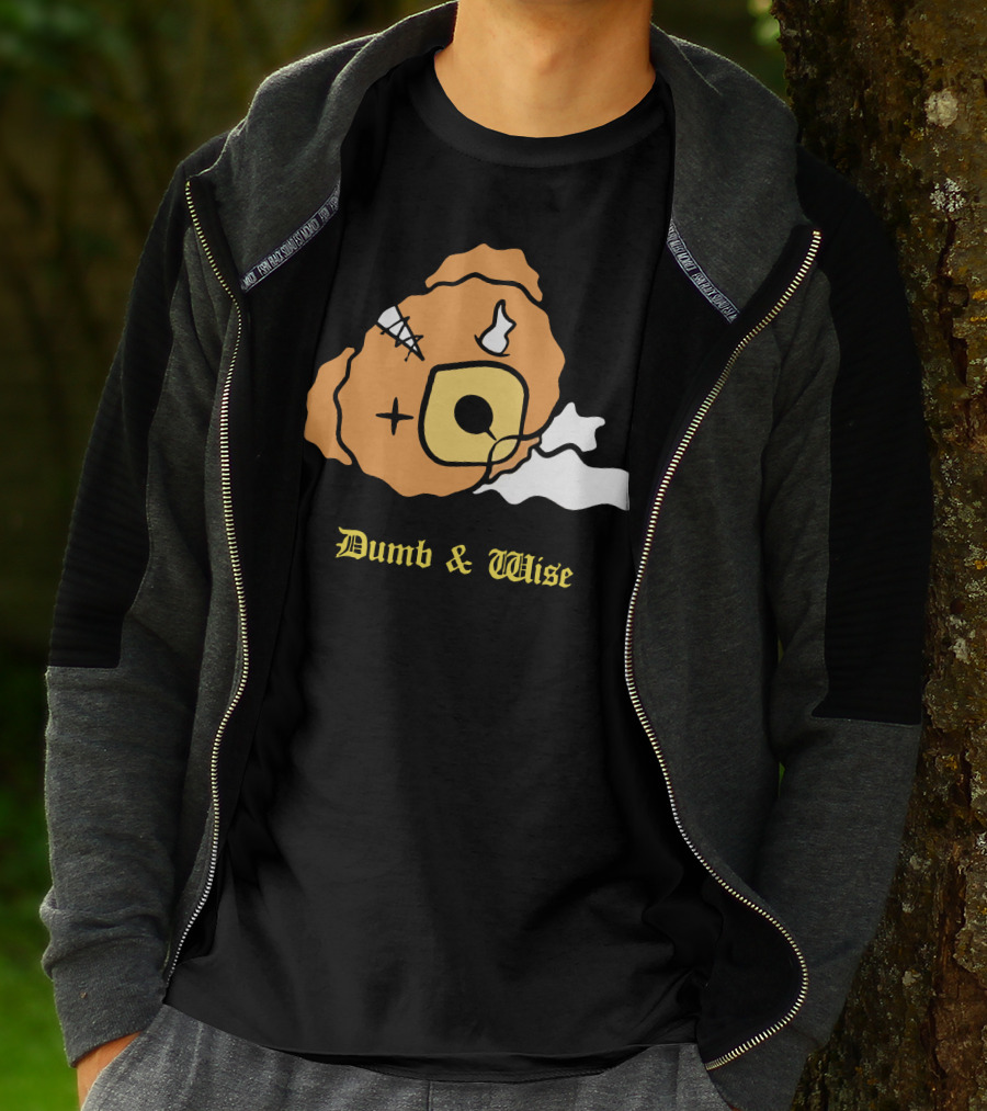 Dumb And Wise XPLR Merch Eggshell Eye T-Shirt