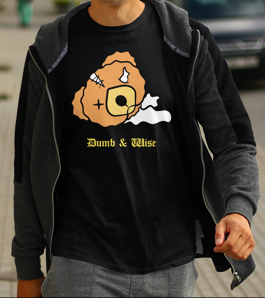 Dumb And Wise XPLR Merch Eggshell Eye T-Shirt