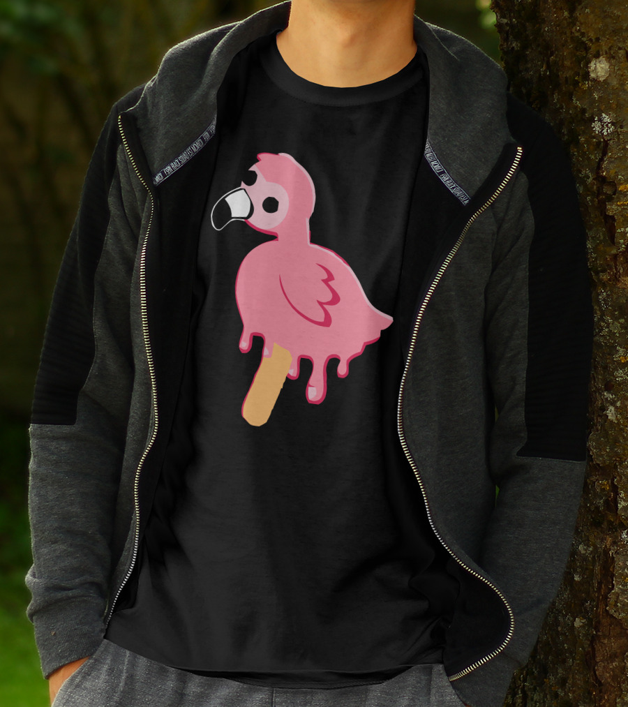 Flimflam Flamingo Popsicle Merch T-Shirt