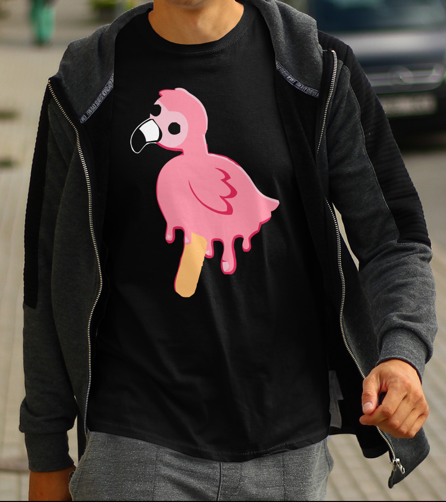 Flimflam Flamingo Popsicle Merch T-Shirt