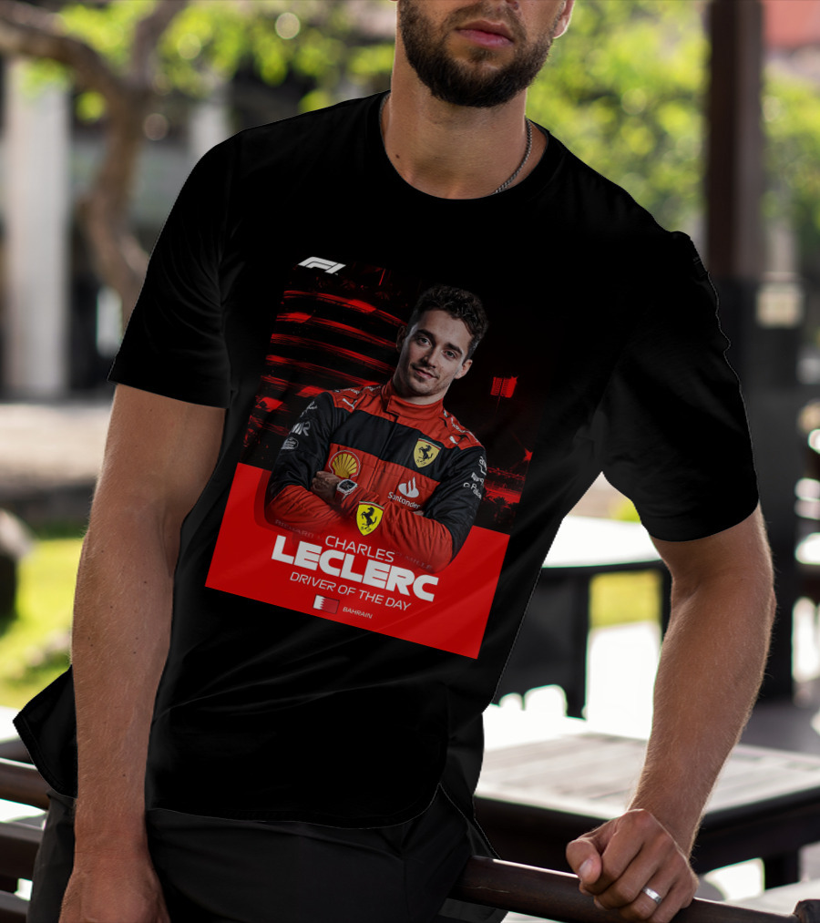 F1 Charles Leclerc Driver Of The Day Bahrain T-Shirt