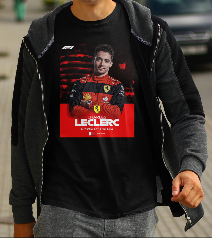 F1 Charles Leclerc Driver Of The Day Bahrain T-Shirt