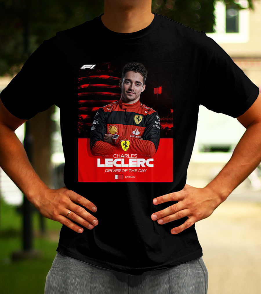 F1 Charles Leclerc Driver Of The Day Bahrain T-Shirt