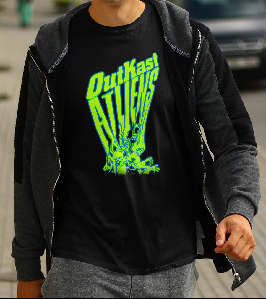 OutKast ATLiens Retro Sci-Fi Neon T-Shirt