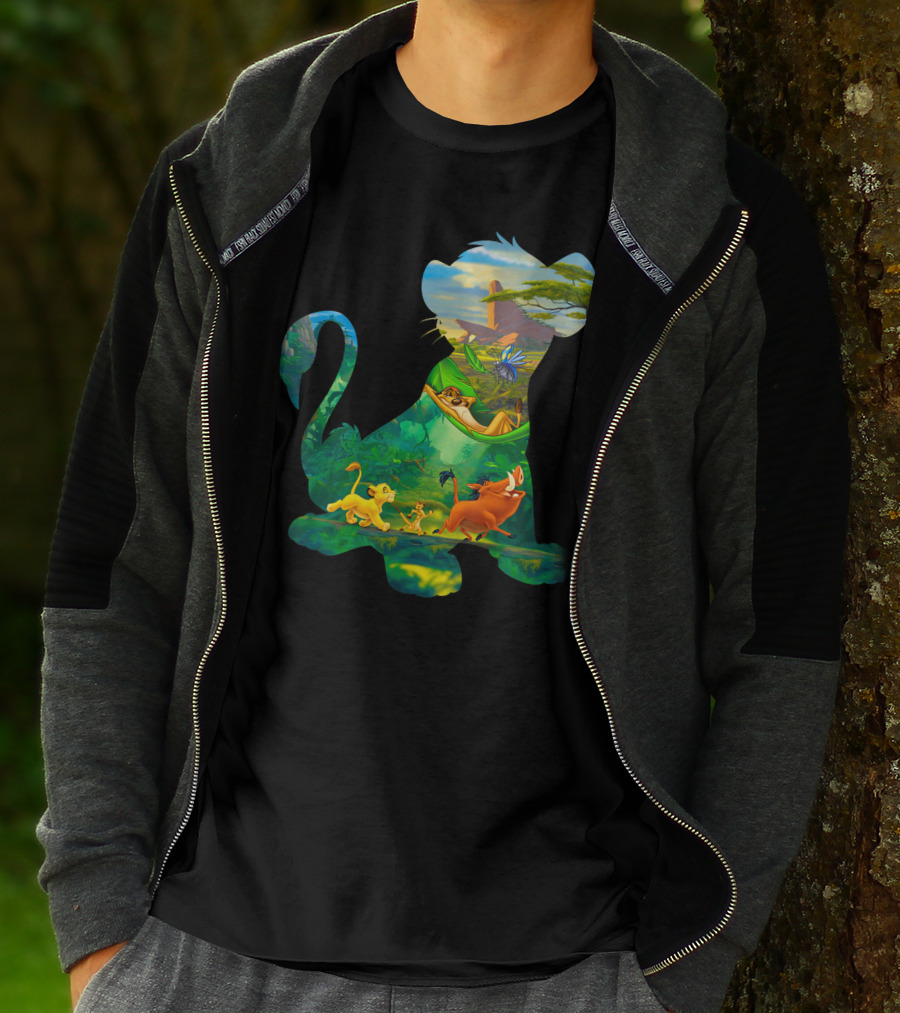 Disney Lion King Simba Pumbaa Timon Adventure T-Shirt