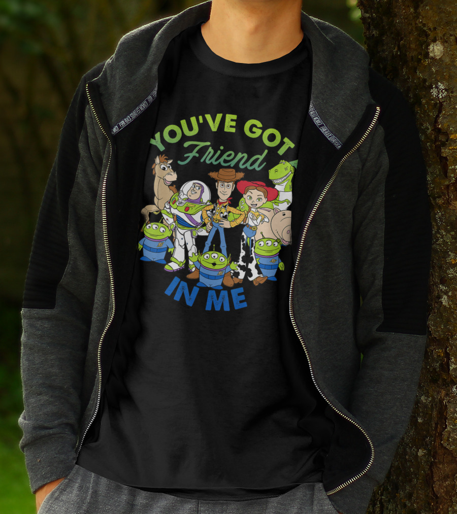 You've Got A Friend In Me Disney Pixar Toy Story Character Group T-Shirt