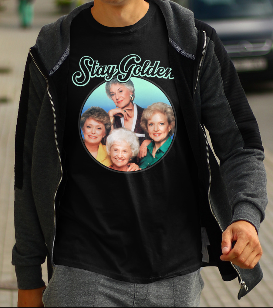 Stay Golden The Golden Girls Iconic Cast Image T-Shirt