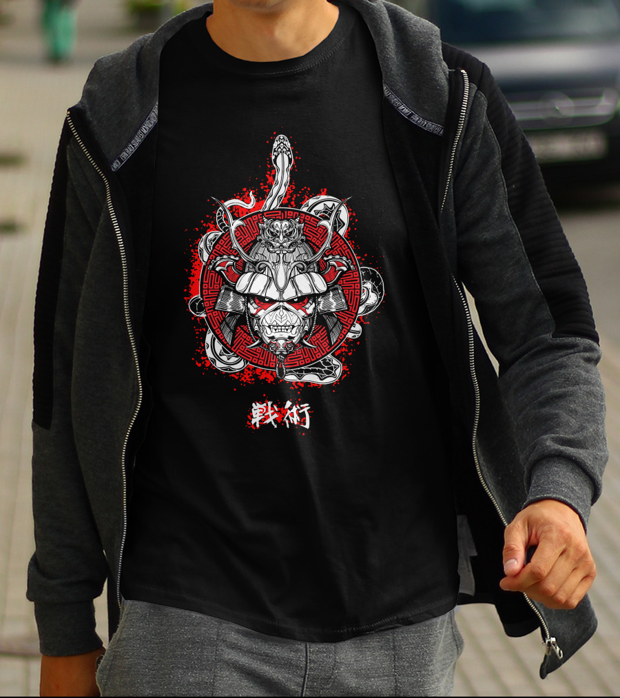 Samurai Warrior Art 2483011 T-Shirt