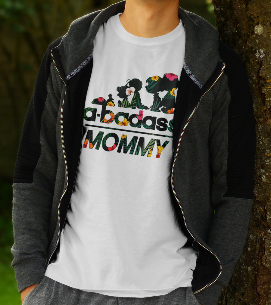Abadass Mommy Floral T-Shirt
