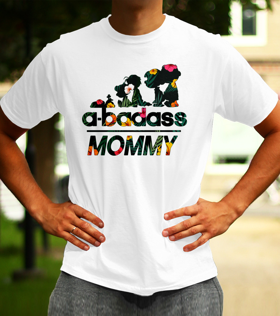 Abadass Mommy Floral T-Shirt