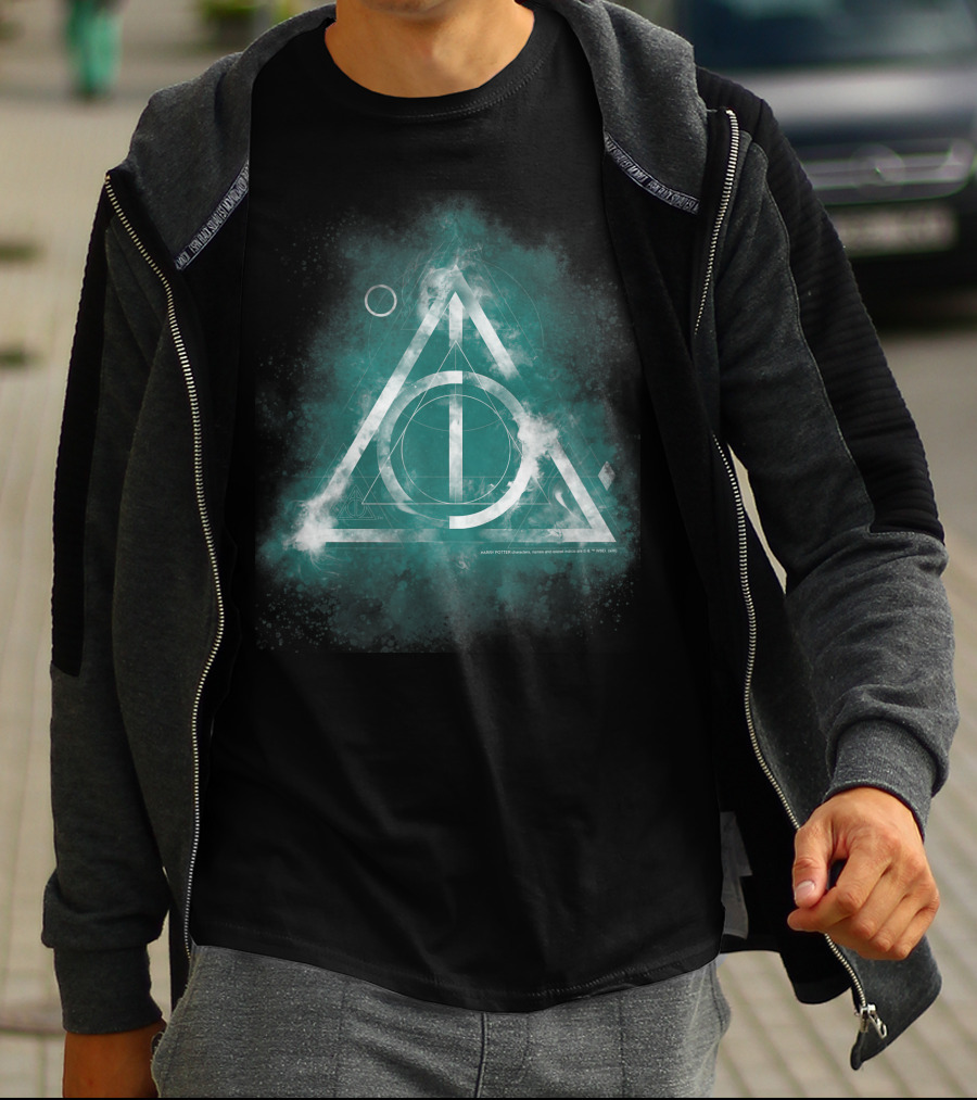 Only Today Deathly Hallows Symbol T-Shirt