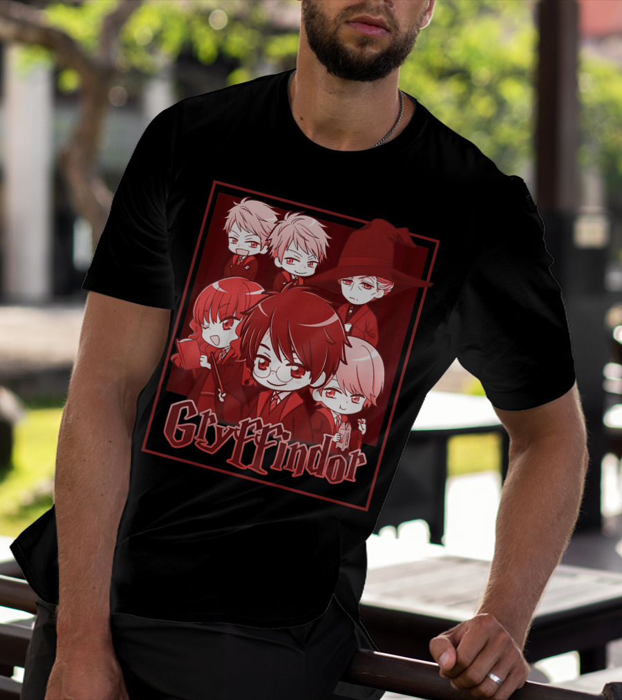 Gryffindor Only Today Anime Characters T-Shirt