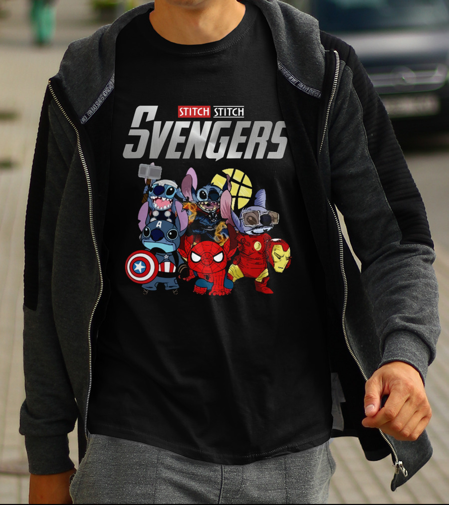 Stitch Avengers Only Today T-Shirt