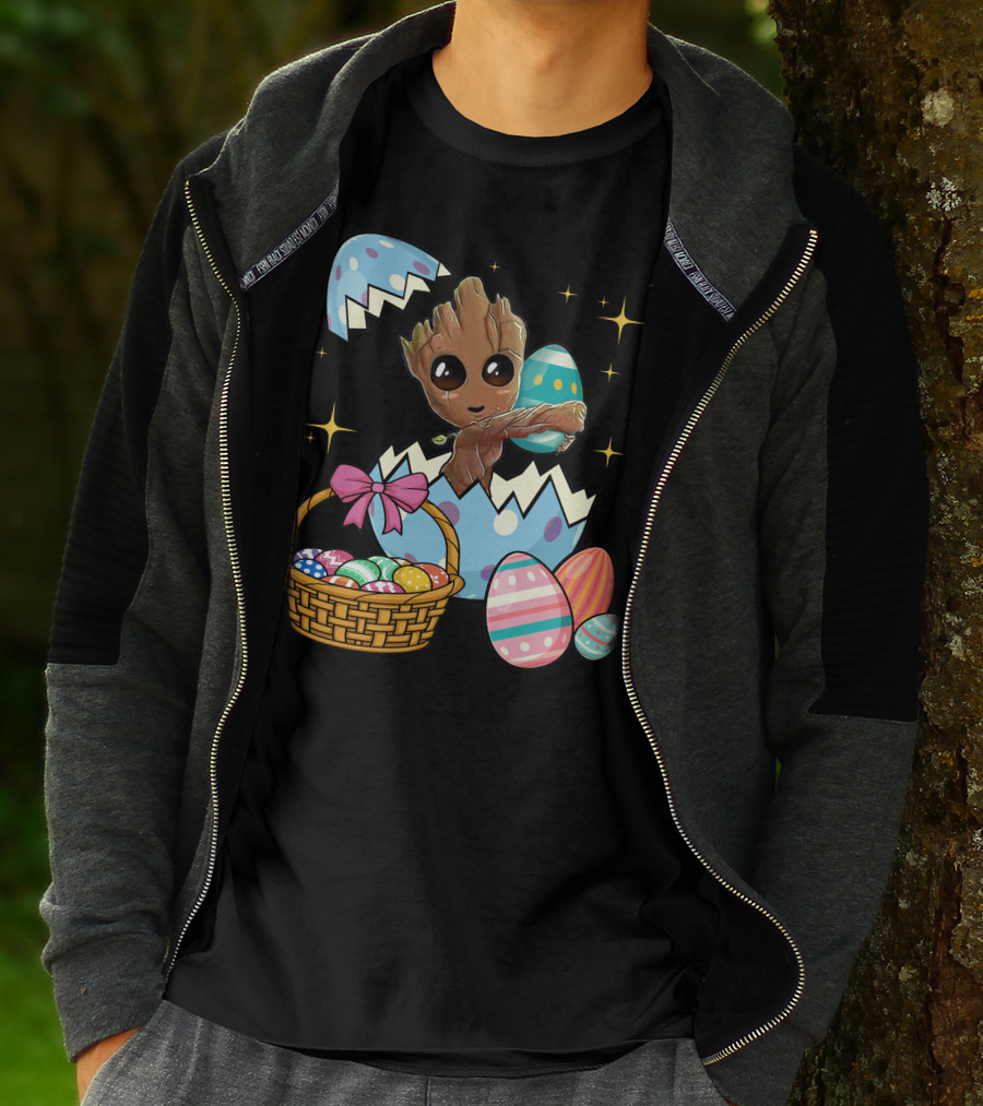 Groot Easter Eggs Only Today T-Shirt