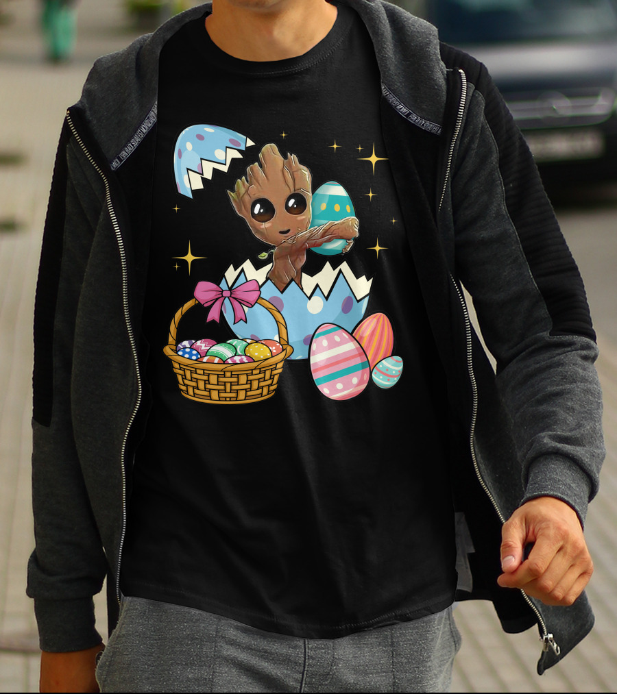 Groot Easter Eggs Only Today T-Shirt