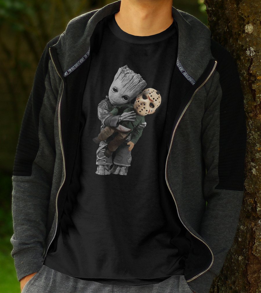 Only Today Groot Hugging Jason T-Shirt