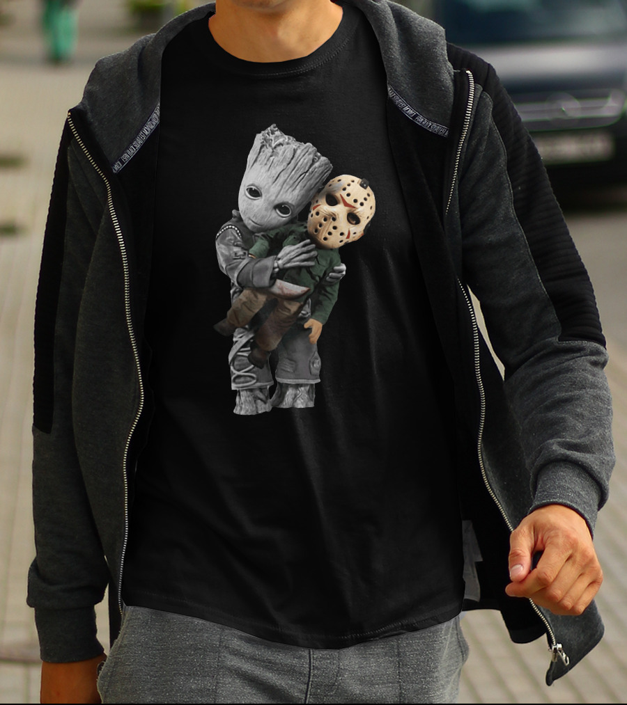 Only Today Groot Hugging Jason T-Shirt
