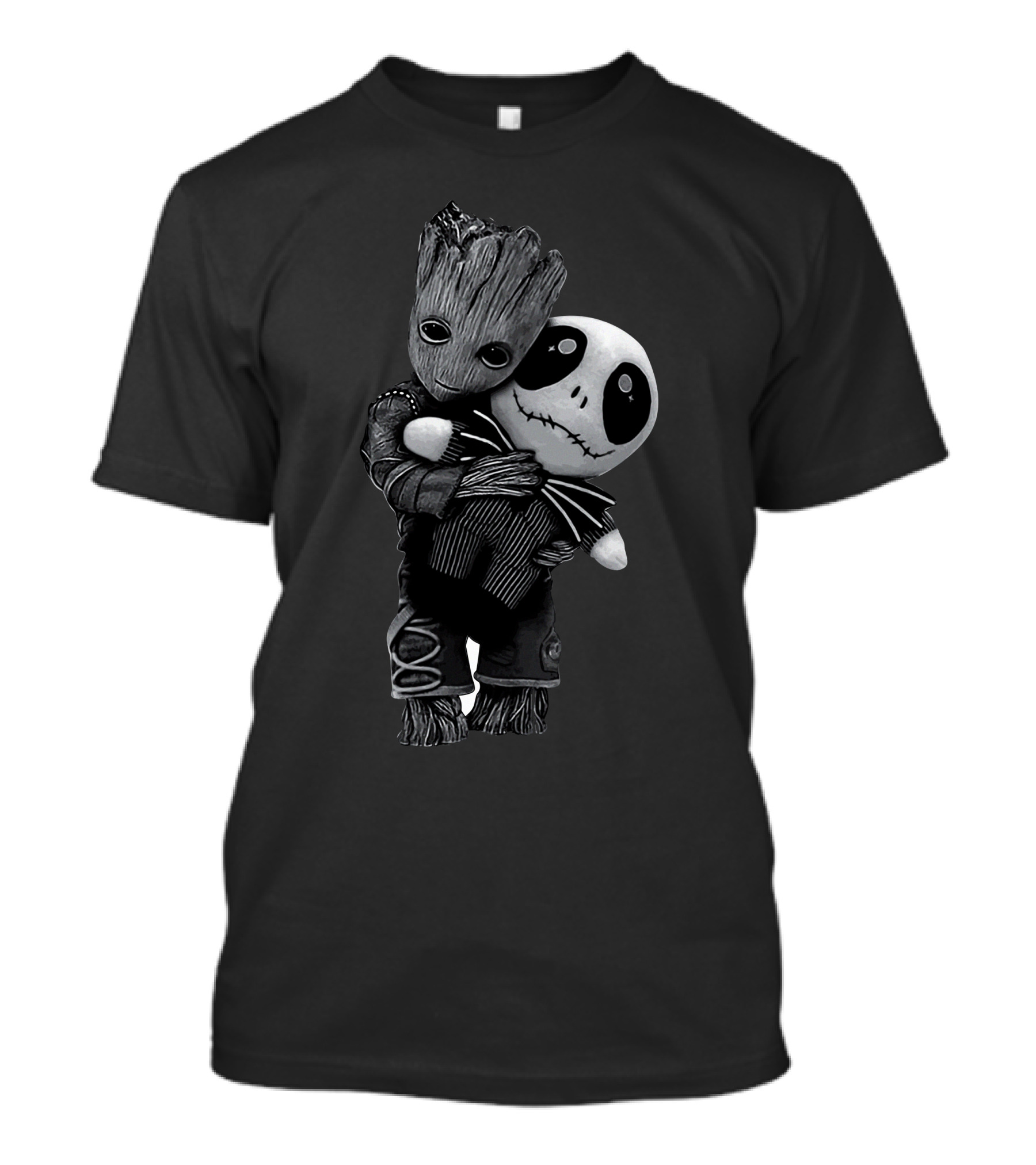 Groot And Jack Skellington Only Today T-Shirt
