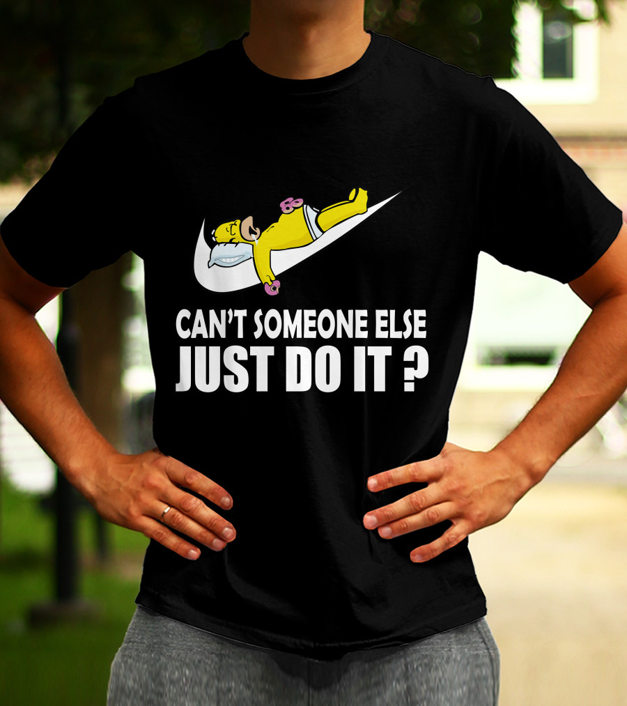 The Simpsons Can't Someone Else Just Do It T-Shirt