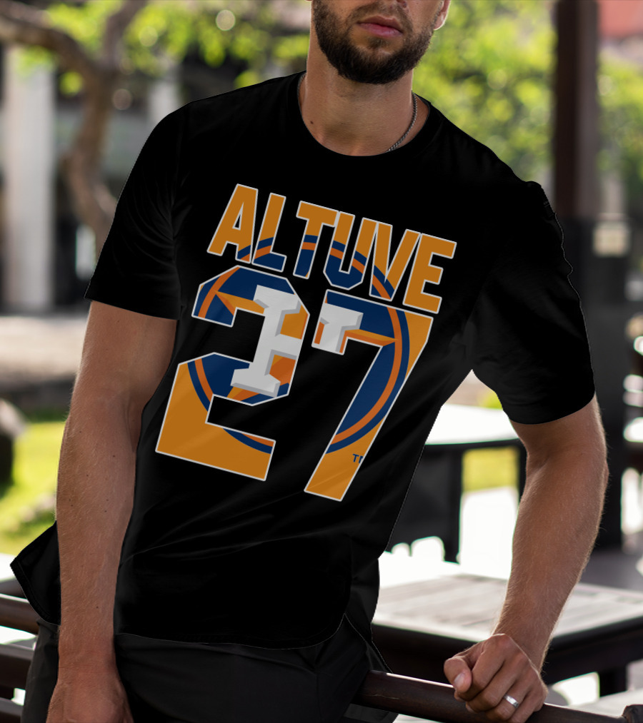 Altuve 27 Houston Astros Baseball T-Shirt