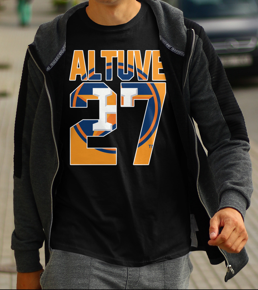 Altuve 27 Houston Astros Baseball T-Shirt