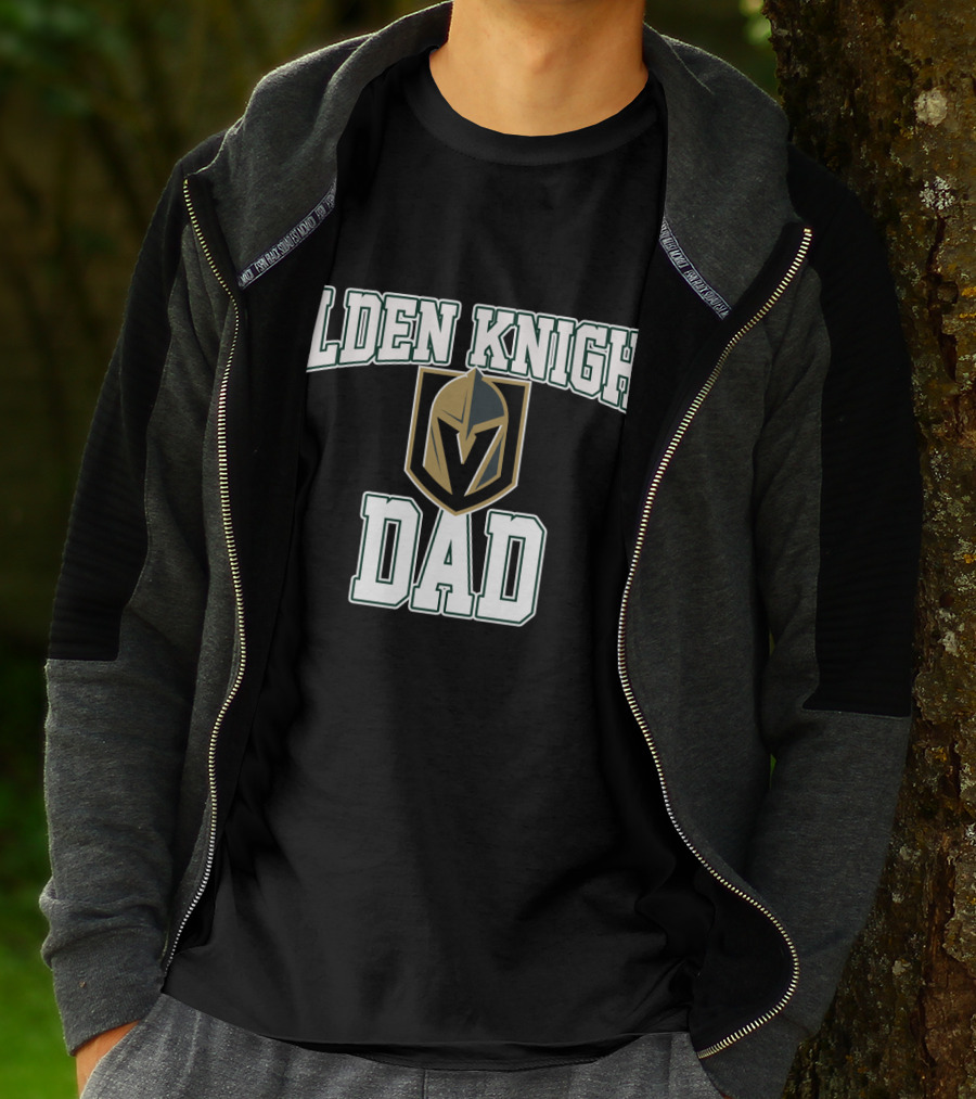 Golden Knights Dad Vegas Hockey Fan T-Shirt