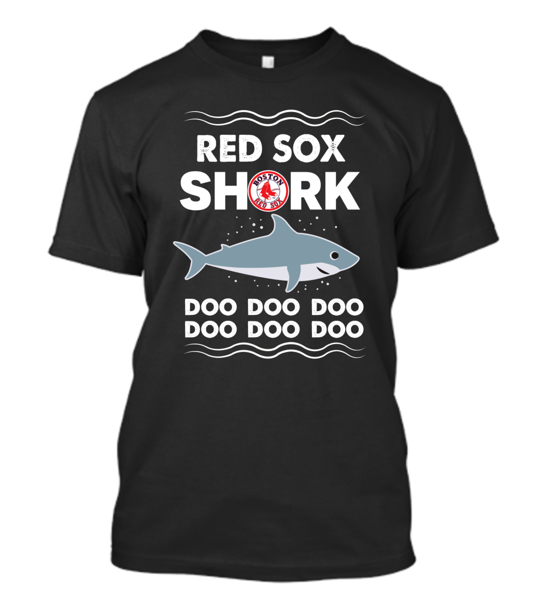 Boston Red Sox Shark Doo Doo Doo Featuring Team Logo And Stylish T-Shirt