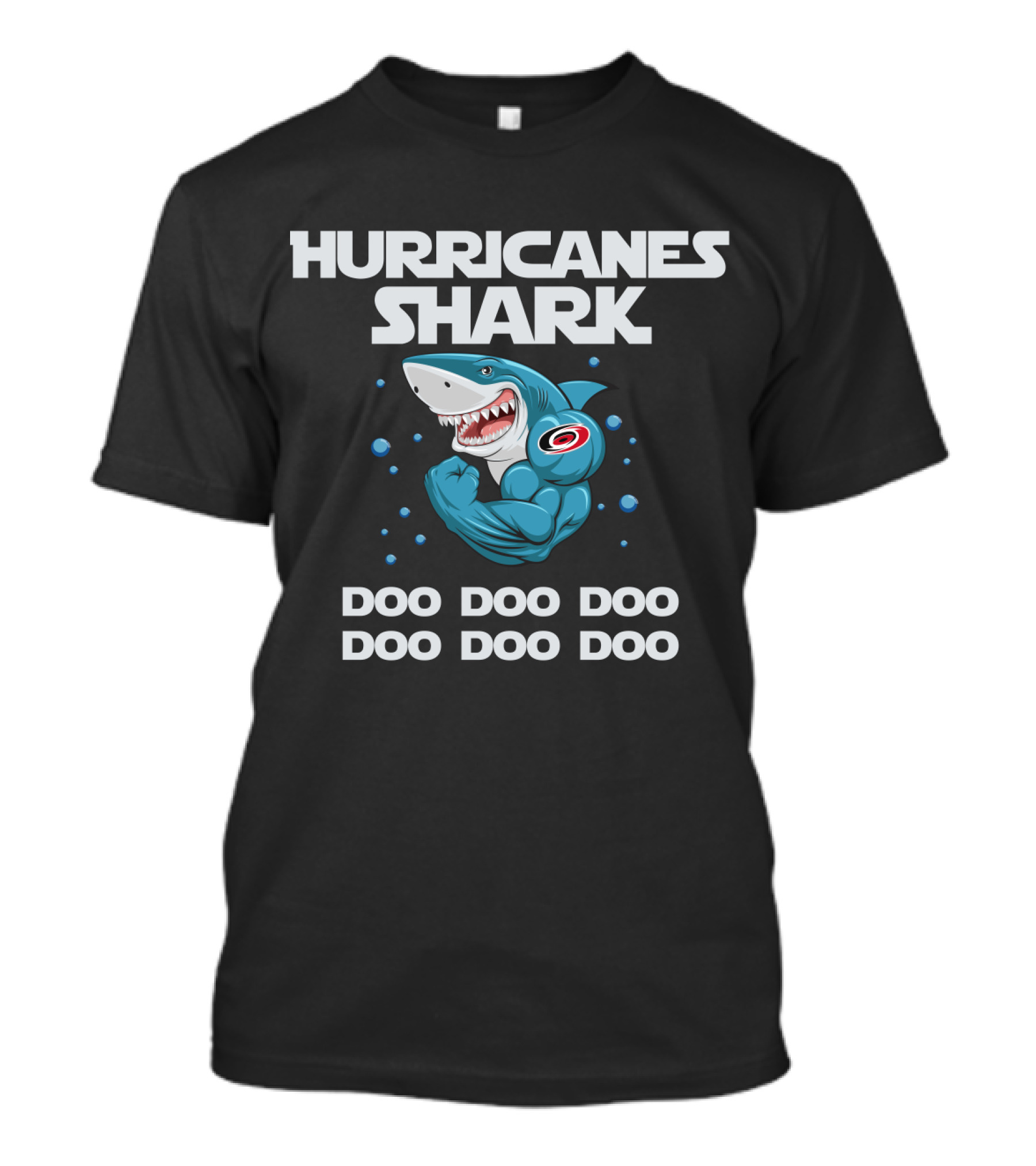 Hurricanes Shark Doo Doo Doo Carolina Hockey T-Shirt