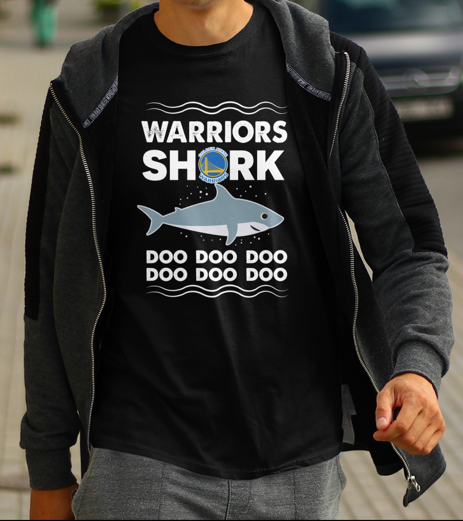 Warriors Shark Golden State Doo Doo Doo Basketball T-Shirt