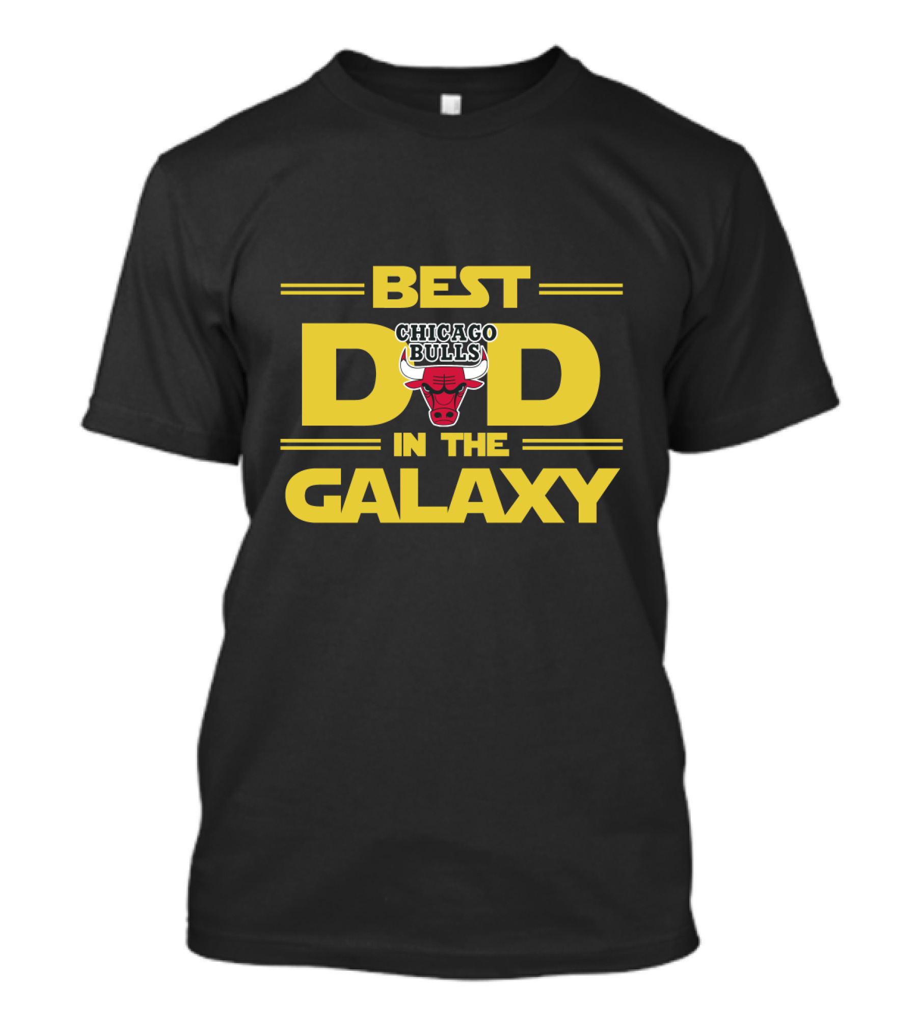 Best Chicago Bulls Dad In The Galaxy T-Shirt