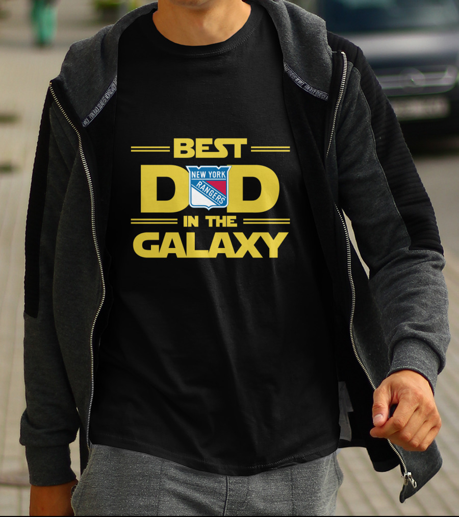 Best New York Rangers Dad In The Galaxy T-Shirt