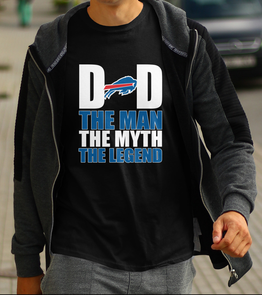 Buffalo Bills Dad The Man The Myth The Legend T-Shirt