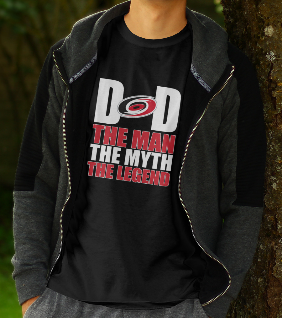 Carolina Hurricanes Dad The Man The Myth The Legend T-Shirt
